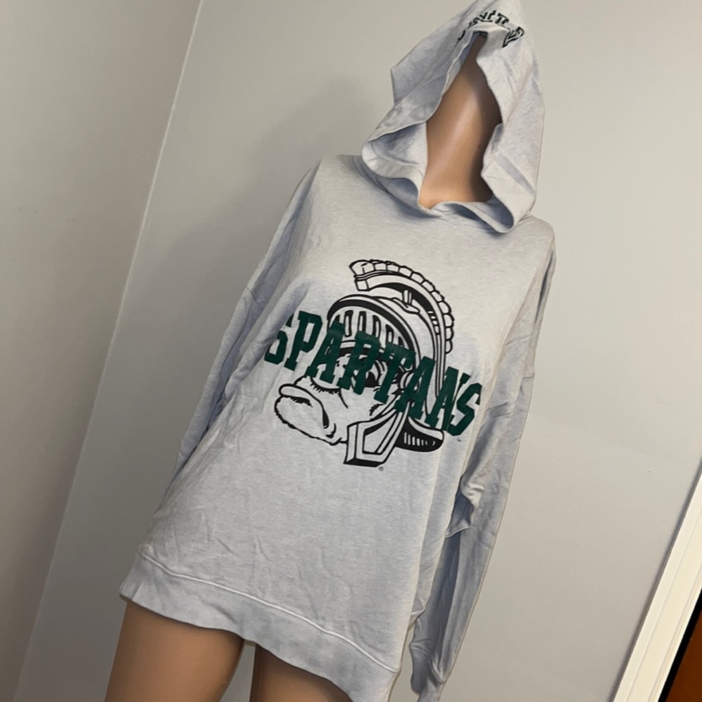 pink victoria's secrets  spartans hoodie